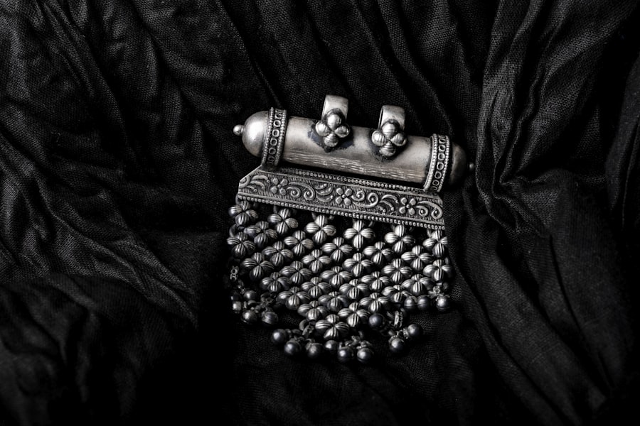 Collier argent