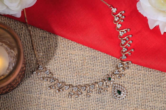 Collier argent